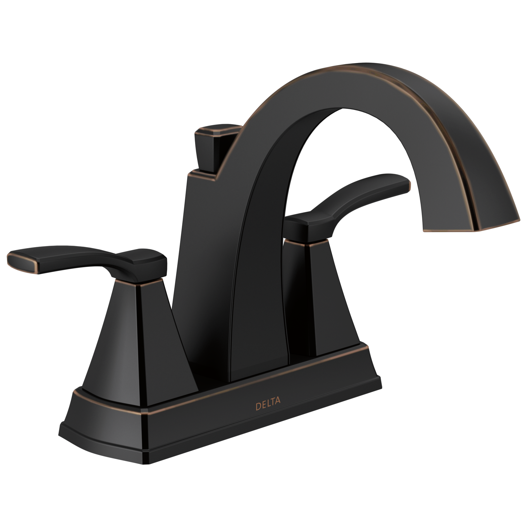 Two Handle Centerset Bathroom Faucet (Recertified)