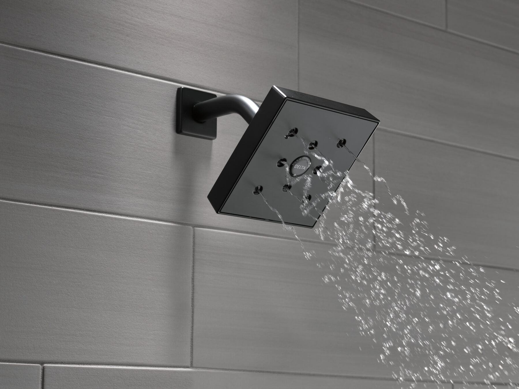 H<sub>2</sub>Okinetic&reg; Single-Setting Raincan Shower Head