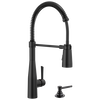 Spring Kitchen Single Handle with Soap Dispenser Bundle