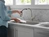 Mid-Rise Pull-Out Kitchen Faucet with Soap Dispenser and ShieldSpray Technology (Recertified)