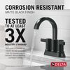 Two Handle Centerset Bathroom Faucet