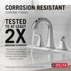 Two Handle Widespread Bathroom Faucet (Recertified)