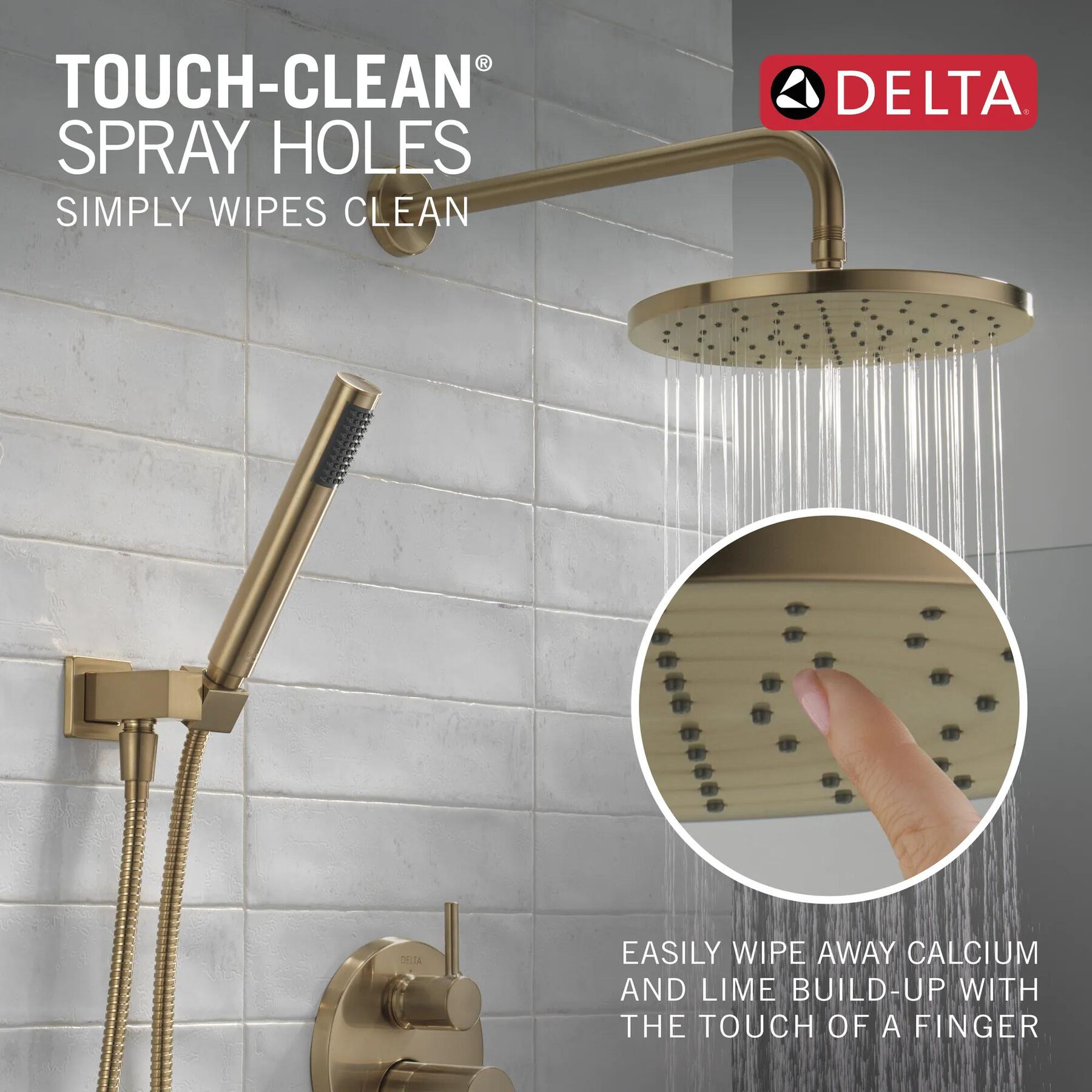 Raincan Shower Rough & Trim w/ HS 14S (Recertified)