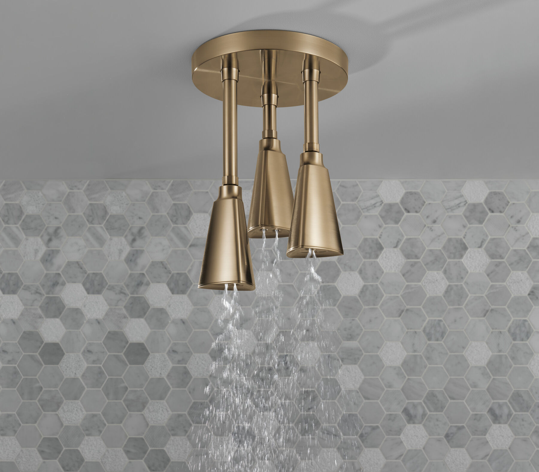 H2Okinetic&reg; Pendant Raincan Shower Head