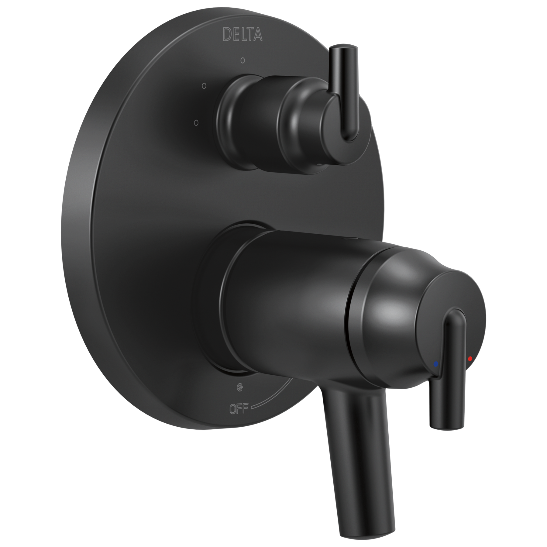 Contemporary TempAssure&reg; 17T Series Valve Trim with 3-Setting Integrated Diverter