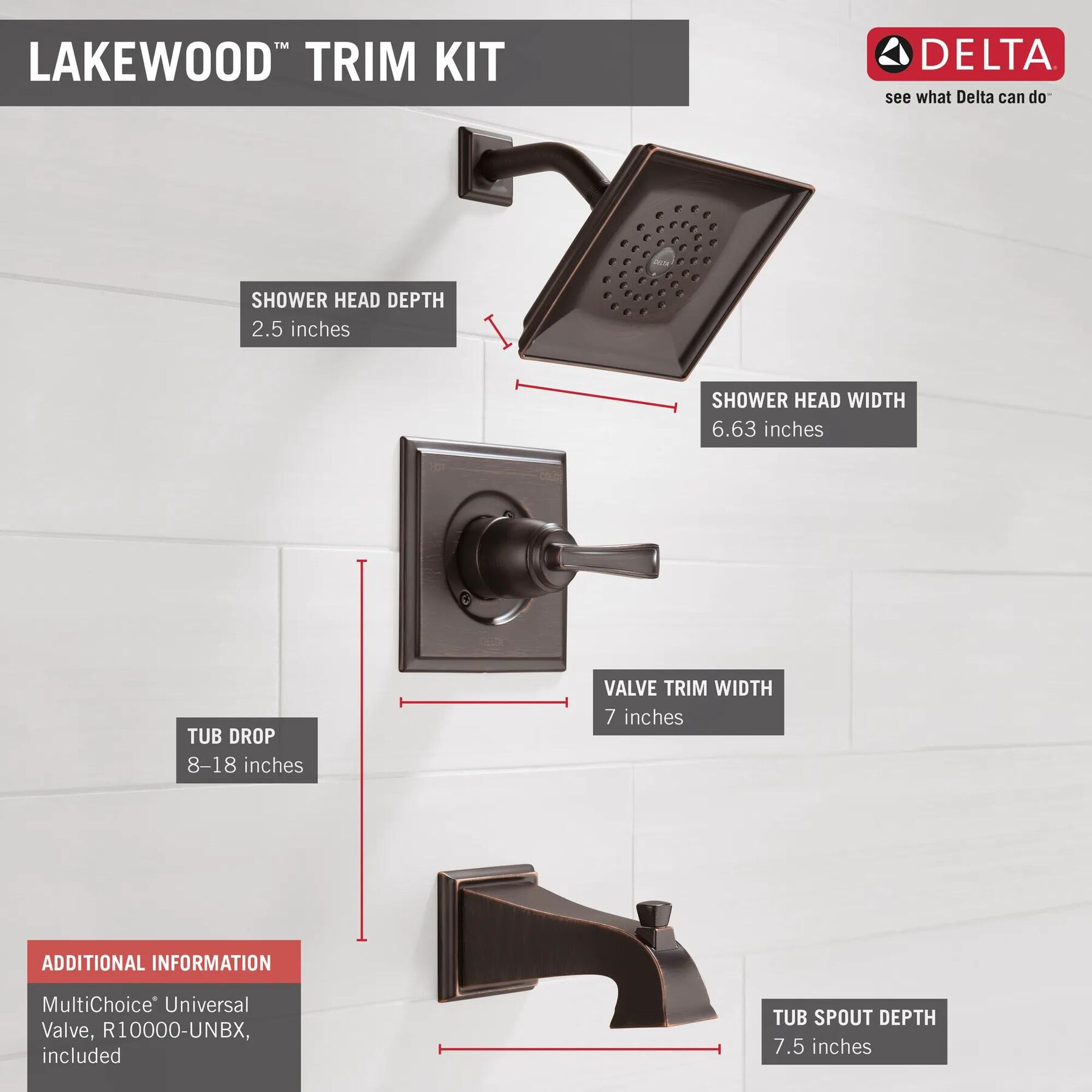 Monitor&reg; 14 Series Tub & Shower Trim