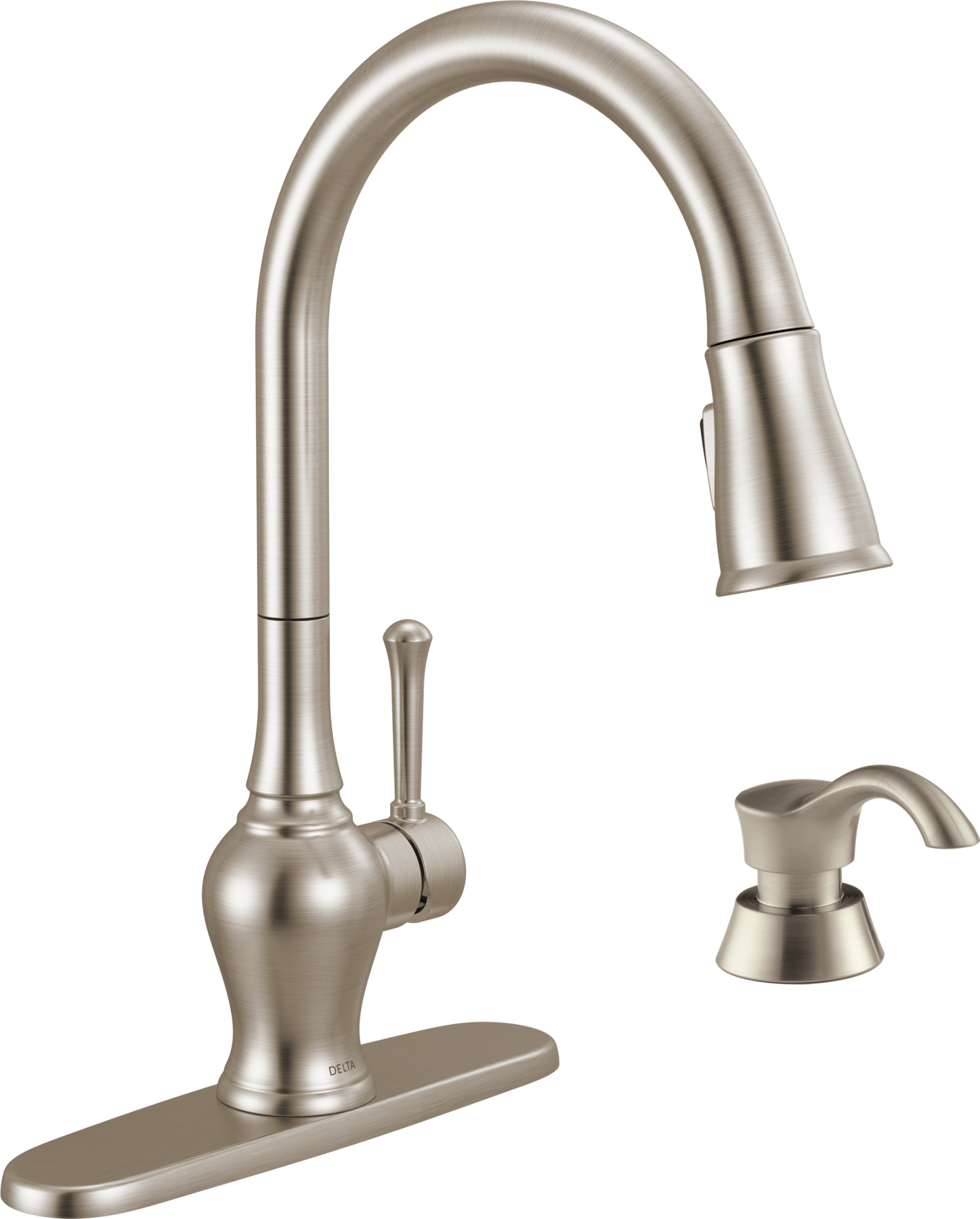 Pull-Down Kitchen 1 Handle with Soap Dispenser Bundle