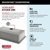 33&rdquo; Drop-In Top Mount&nbsp;16 Gauge Workstation Kitchen Sink Single Bowl&nbsp;with WorkFlow&trade; Ledge and Accessories