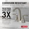 Two Handle Centerset Bathroom Faucet