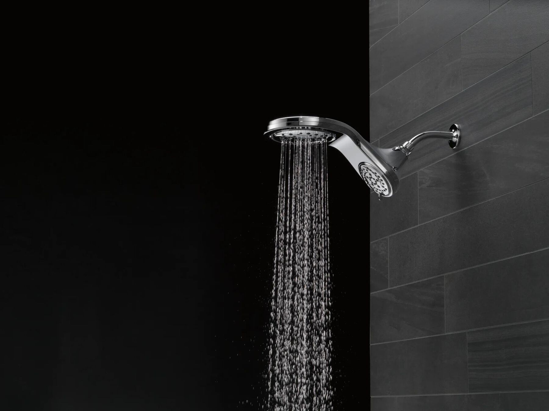 HydroRain 5 Setting Showerhead (Recertified)