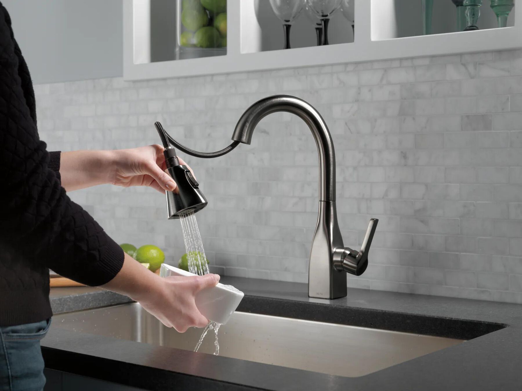 Single Handle Pull-Down Bar/Prep Faucet