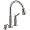 Pull-Down Kitchen Faucet with Soap Dispenser (Recertified)