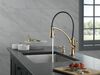 Single Handle Pull-Down Kitchen Faucet with ShieldSpray