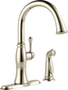 Single Handle Kitchen Faucet with Spray
