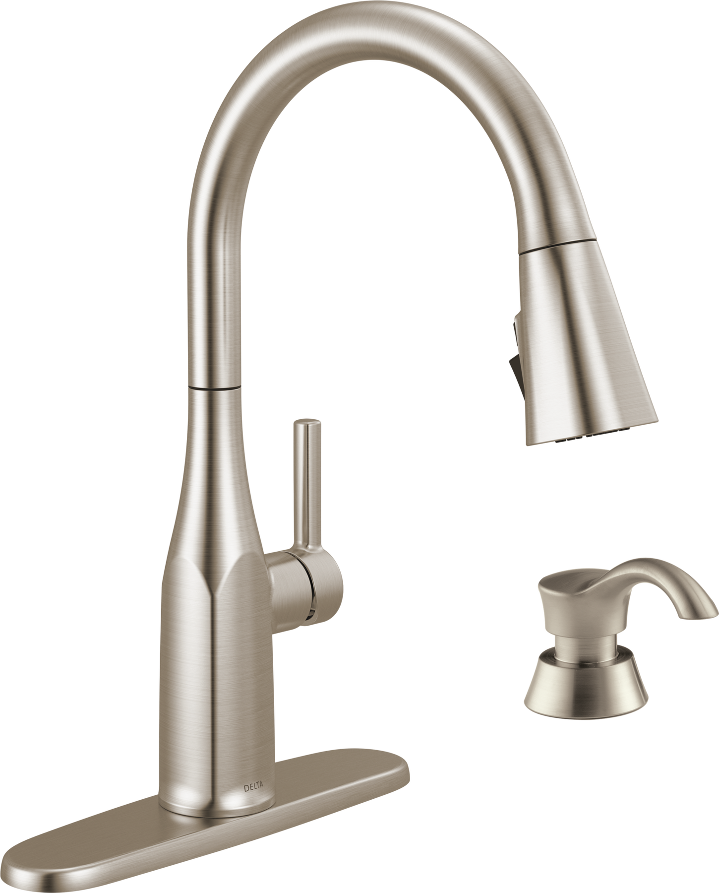Pull-Down Kitchen 1 Handle with Soap Dispenser Bundle