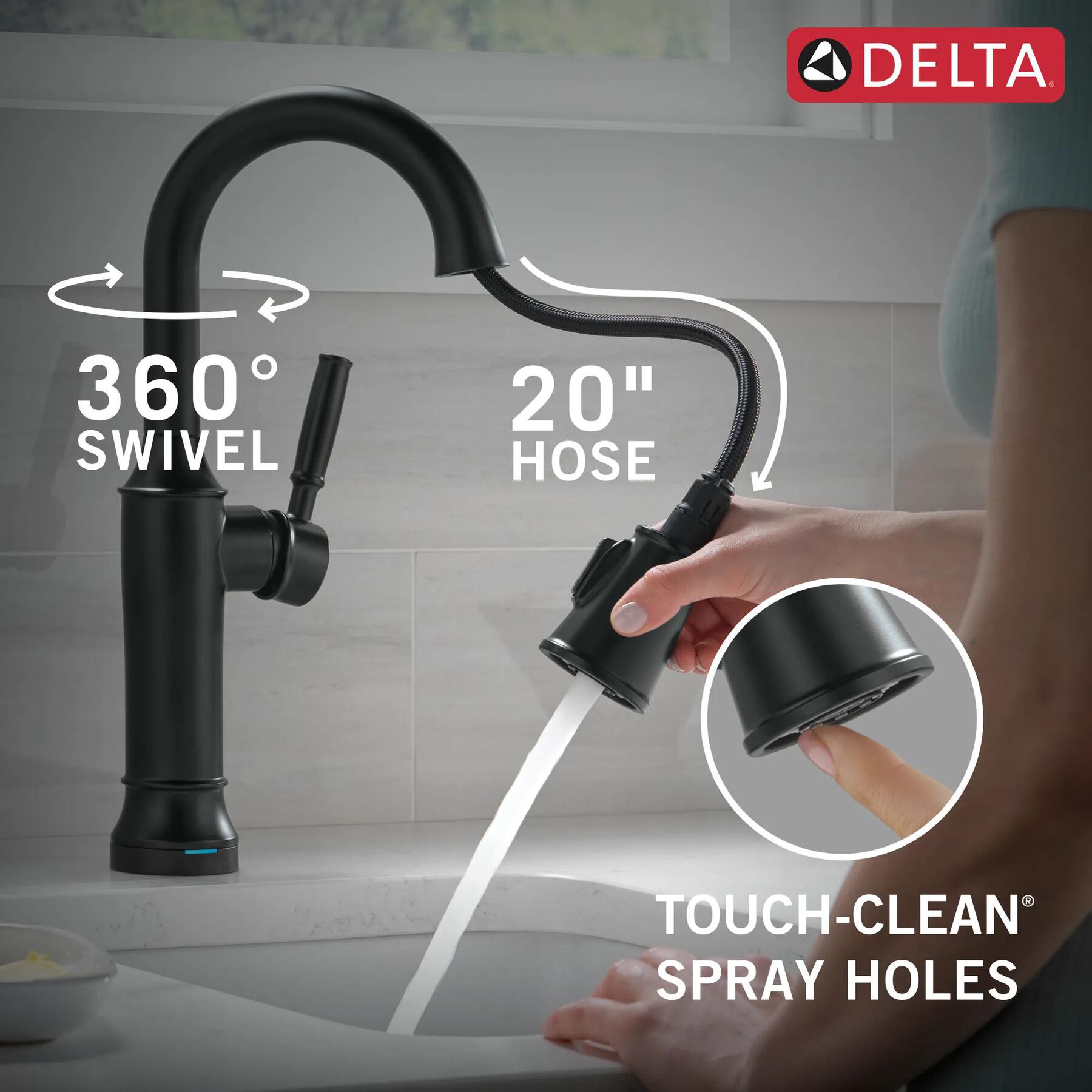 Touch2O&reg; Bar / Prep Faucet with Touchless Technology