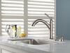 Single Handle Pull-Out Kitchen Faucet with Soap Dispenser