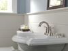 Two Handle Centerset Bathroom Faucet (Recertified)