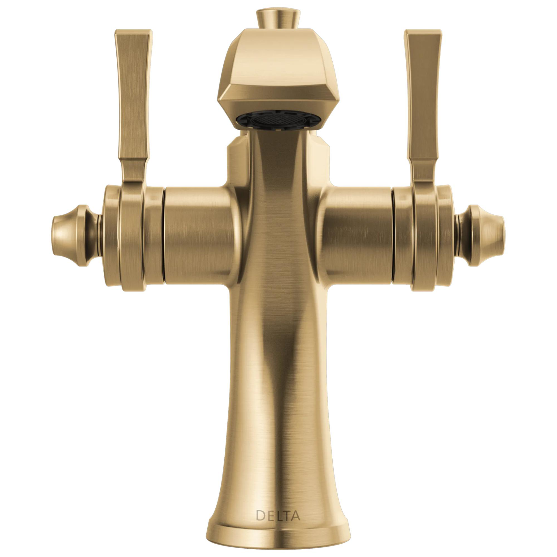 Two Handle Single Hole Monoblock Bathroom Faucet
