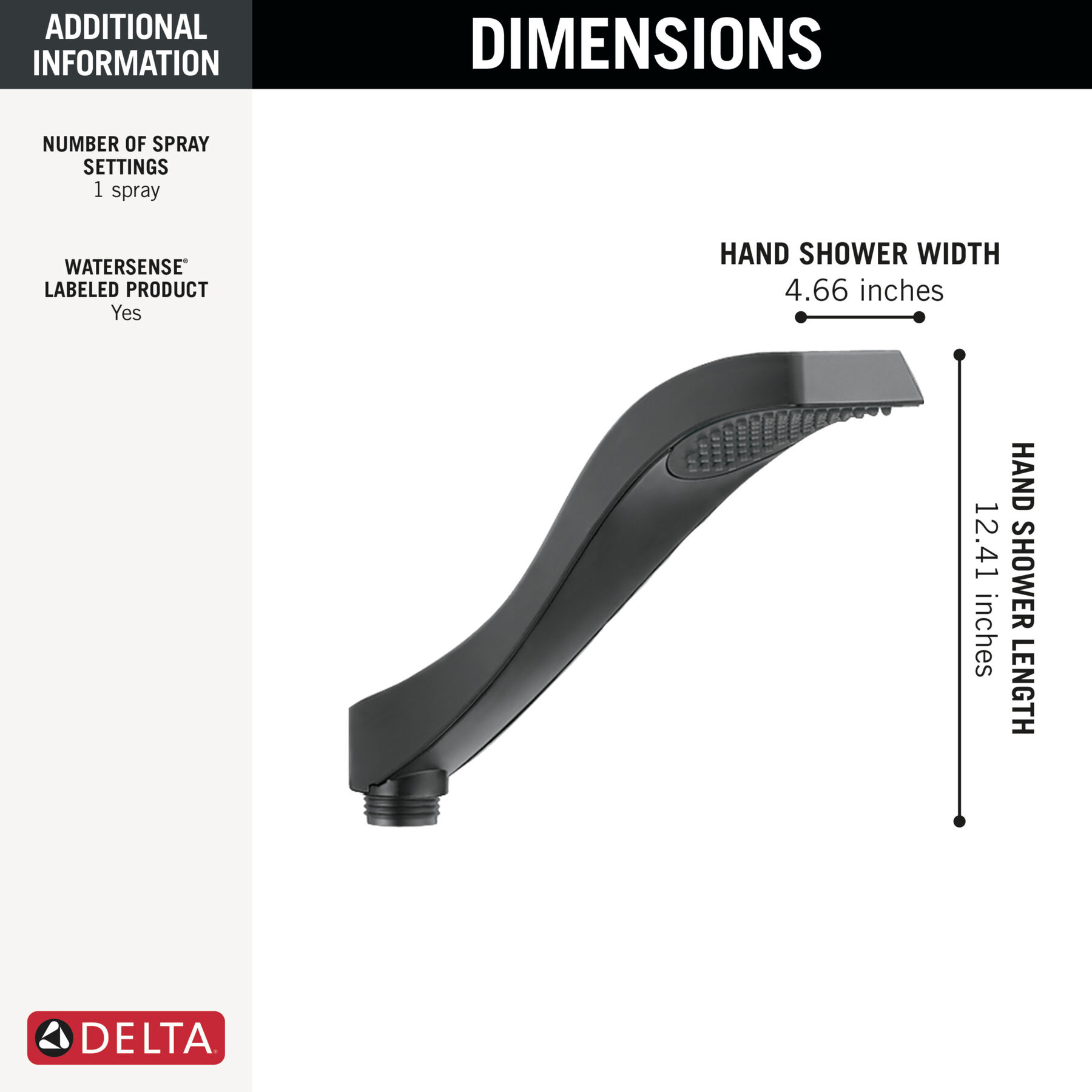 Hand Shower - Roman Tub