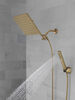 10 inch Raincan Shower Head & Hand Held Combo with Adjustable Extension Arm