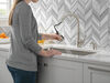 Single Handle Pull-Down Kitchen Faucet with Soap Dispenser and ShieldSpray Technology