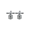 Metal Cross Handle Set - Roman Tub