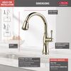 Single Handle Pull-Down Kitchen Faucet with ShieldSpray&reg; Technology