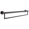 24" Contemporary Towel Bar with Assist Bar