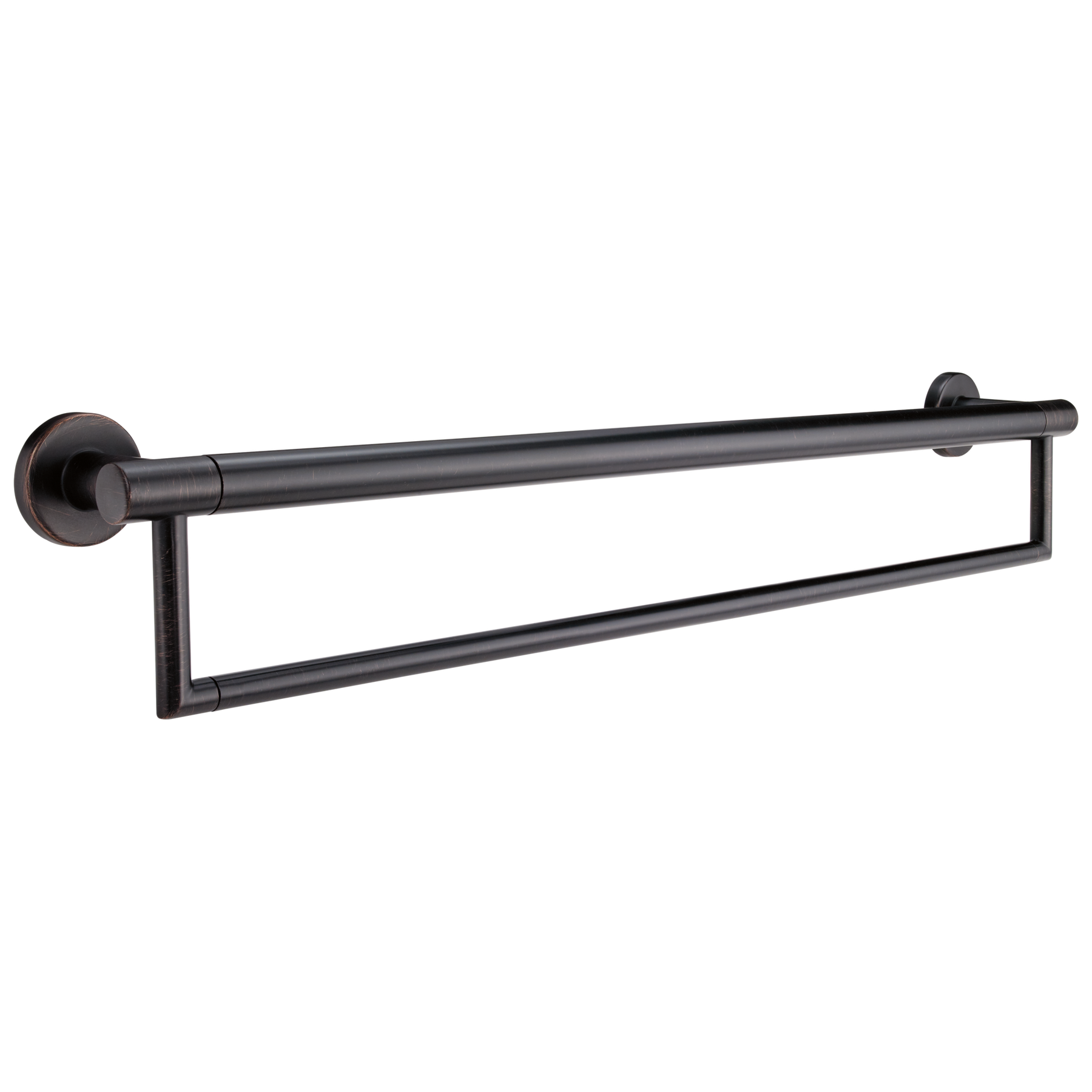 24" Contemporary Towel Bar with Assist Bar