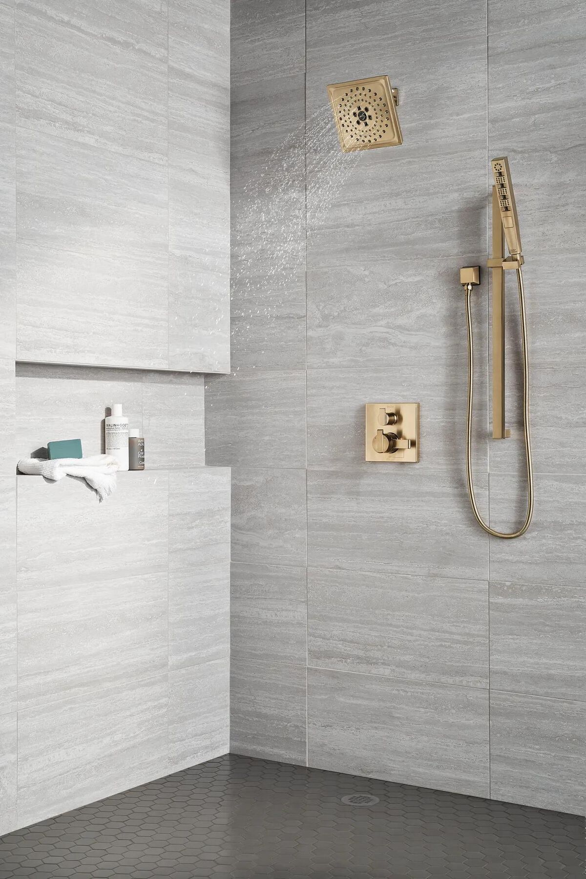 H<sub>2</sub>Okinetic&reg; Hand Shower 1.75 GPM w/Slide Bar 4S