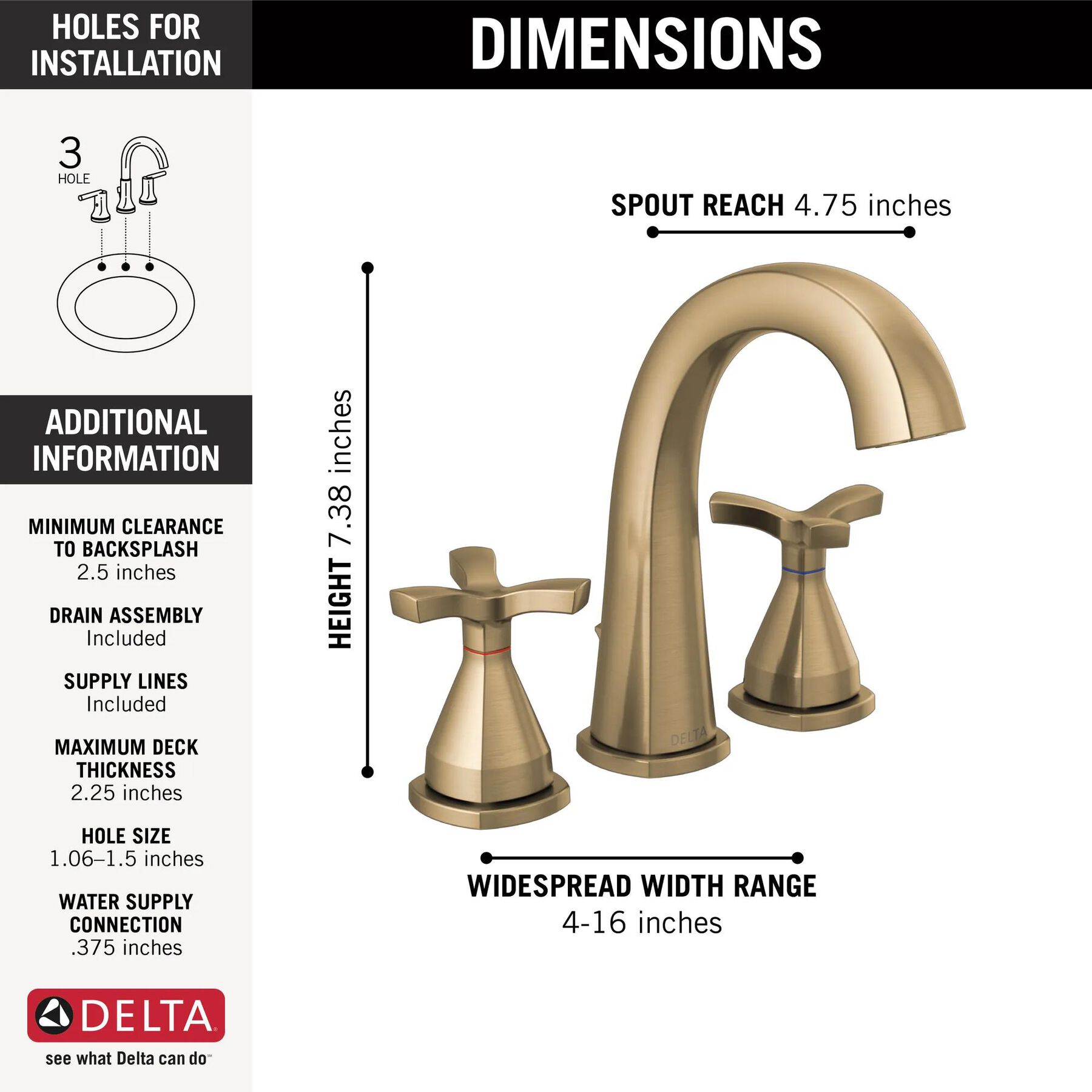 Widespread Faucet