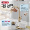 Touch<sub>2</sub>O&reg; Technology Kitchen Faucet with Touchless Technology