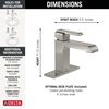 Single Handle Bathroom Faucet (Recertified)
