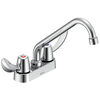 Two Handle 4 In Deck-Mount Faucet