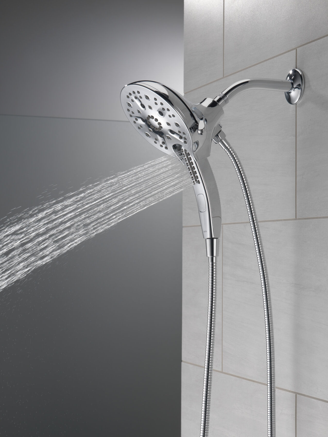 In2ition&reg; H<sub>2</sub>Okinetic&reg; 5-Setting Two-in-One Shower (Recertified)