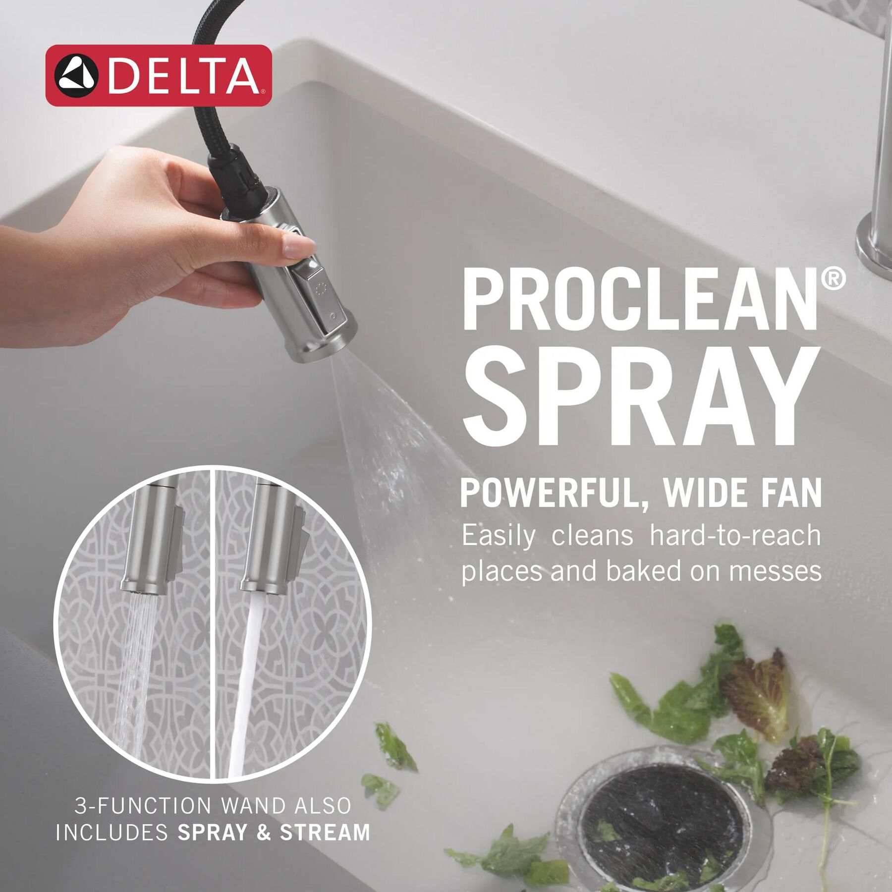 Single Handle Pull-Down Kitchen Faucet