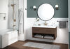 Centerset Lavatory Faucet with 14 Series Tub Shower Trim and Rough Bundle
