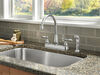 Two Handle Kitchen Faucet with Spray