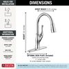 Single-Handle Pull-Down Kitchen Faucet