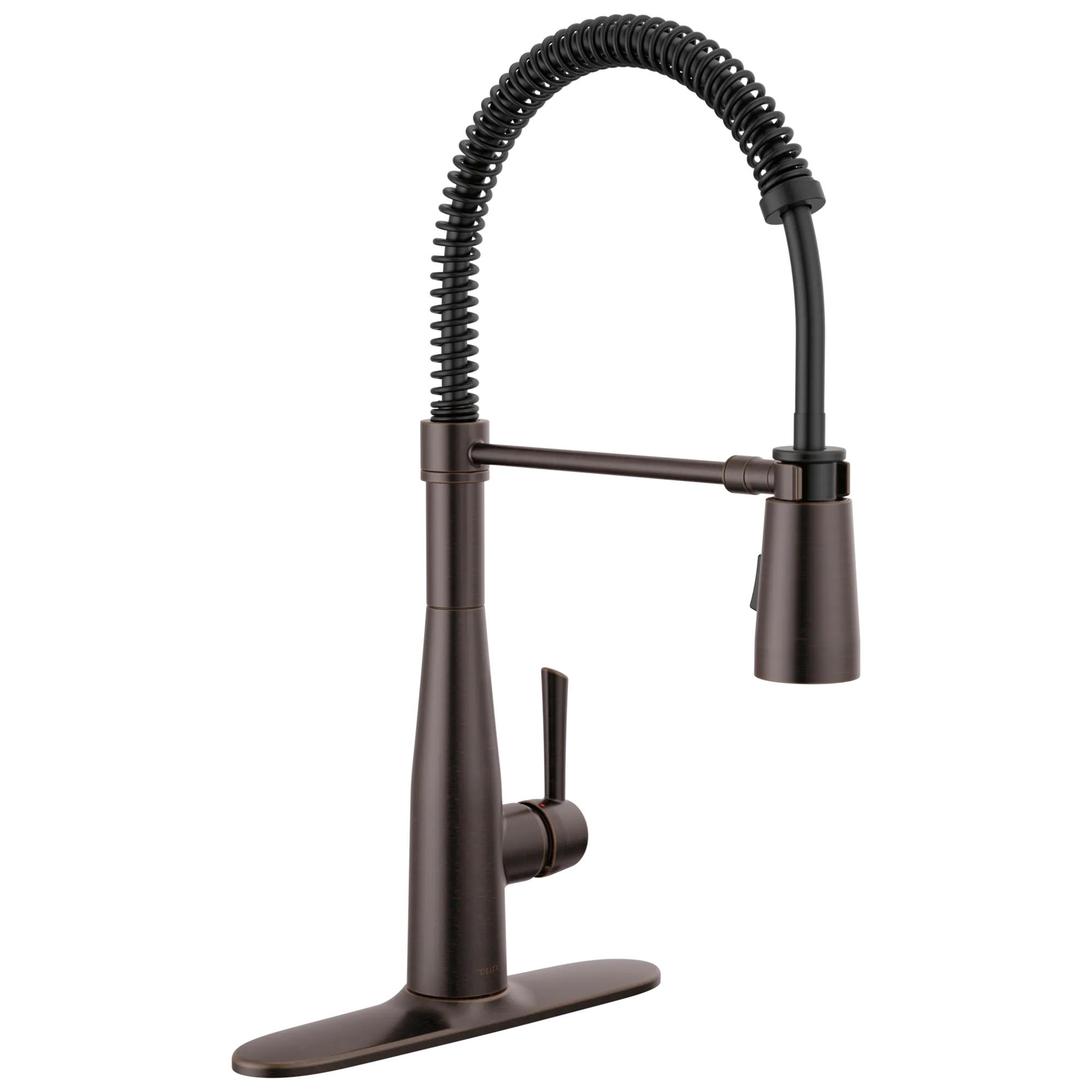 Single-Handle Pull-Down Spring Kitchen Faucet (Recertified)