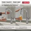 Touch2O&reg; Technology Kitchen Faucet with Touchless Technology