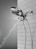 HydroRain&reg; 4-Setting Two-In-One Shower Head