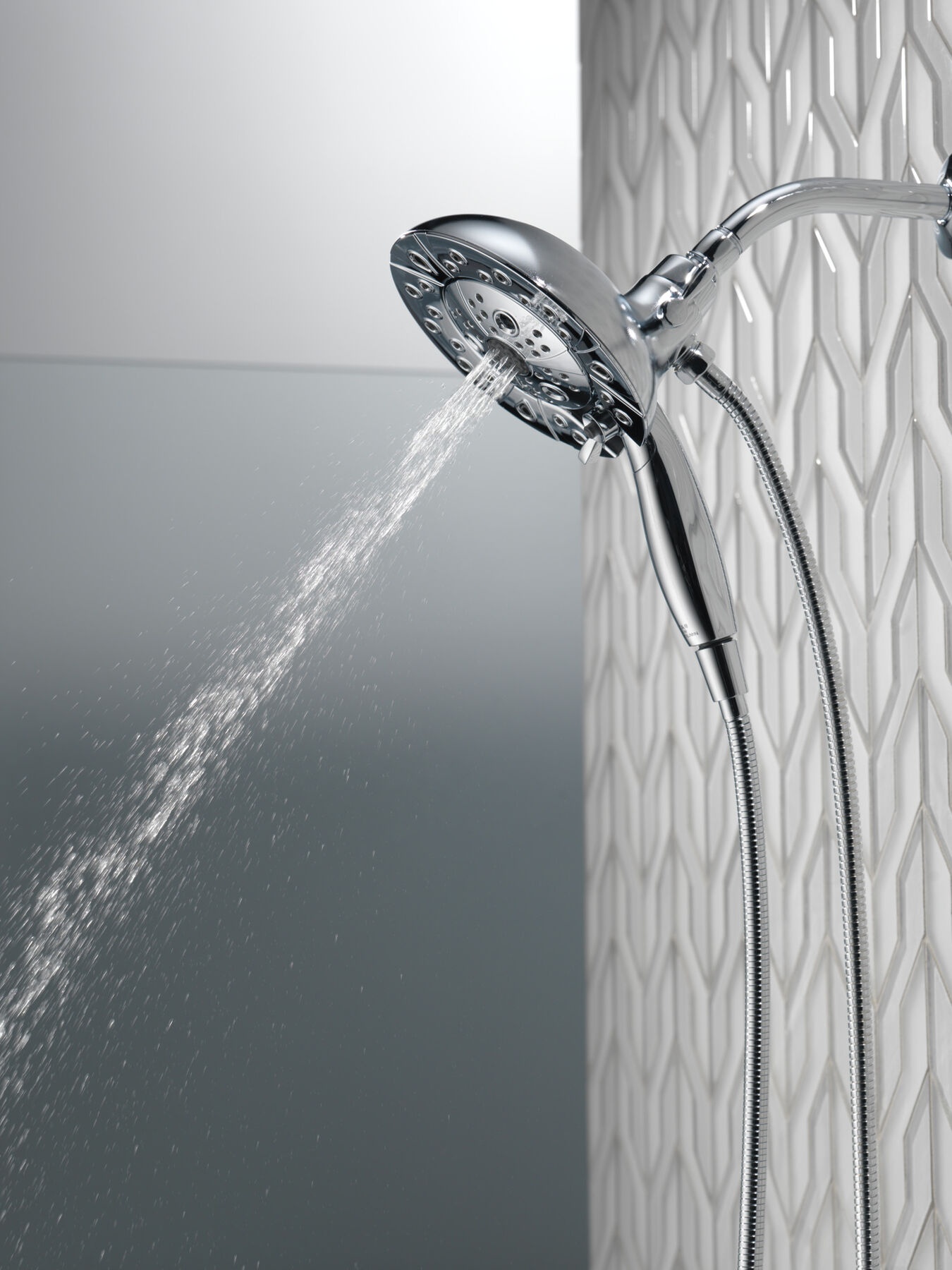 In2ition&reg; H2Okinetic&reg; 5-Setting Two-in-One Shower (Recertified)