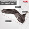 HydroRain&reg; H<sub>2</sub>Okinetic&reg; In2ition&reg; 5-Setting Two-in-One Shower