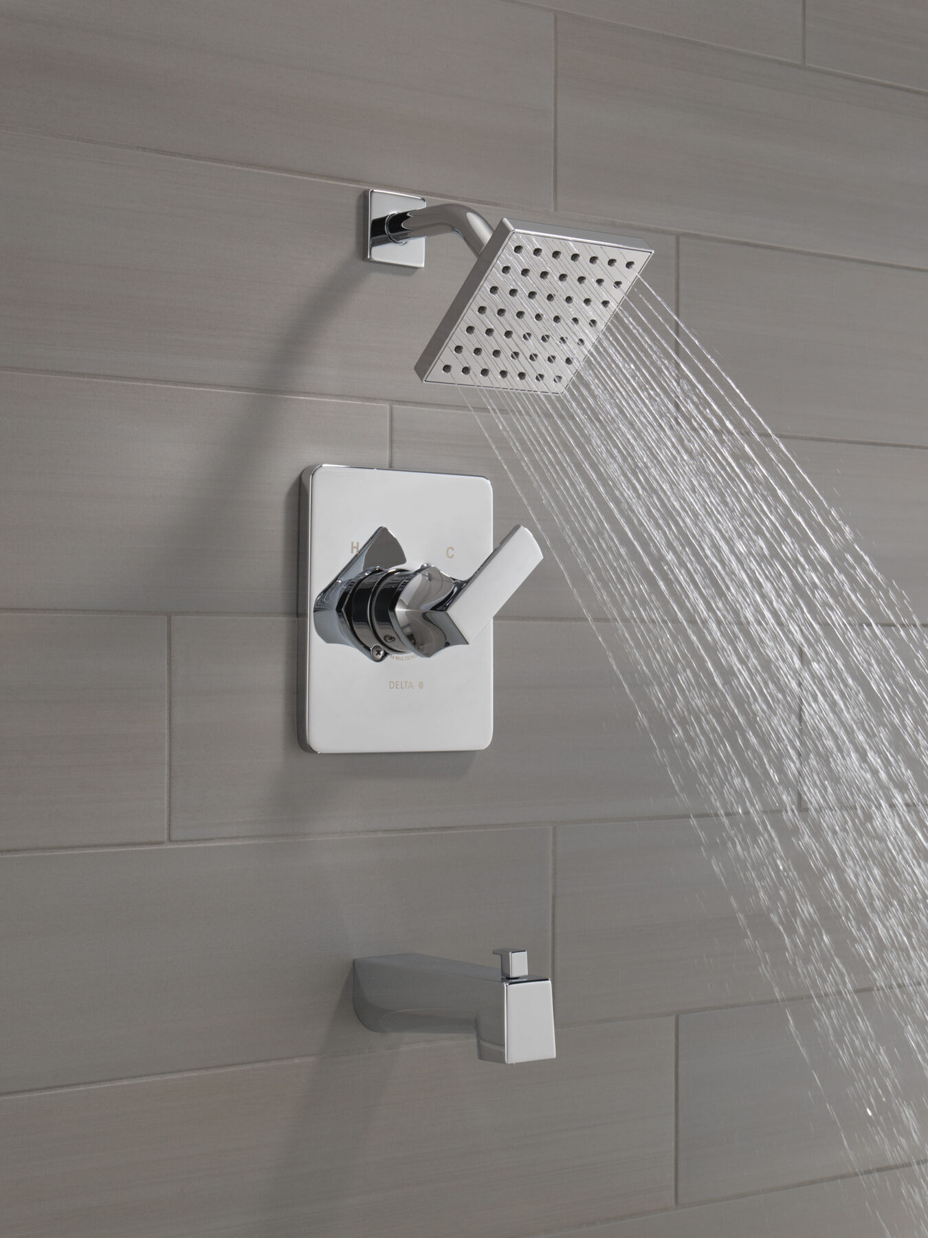 Tub Shower Trim with Universal Rough Bundle - 14S