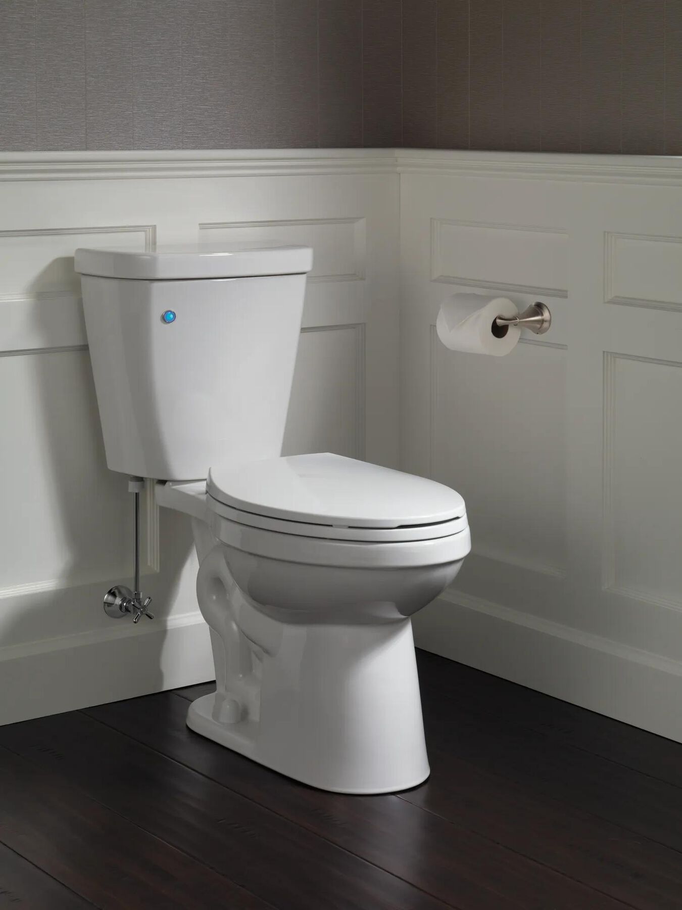 Toilet with FlushIQ&reg; - Elongated Front