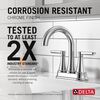 Two Handle Centerset Bathroom Faucet