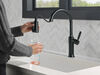 Pull-Down Kitchen Single Handle with Soap Dispenser Bundle