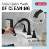 Two Handle Widespread Pull-Down Bathroom Faucet